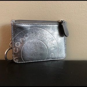 Coach Metallic Mini ID Wallet